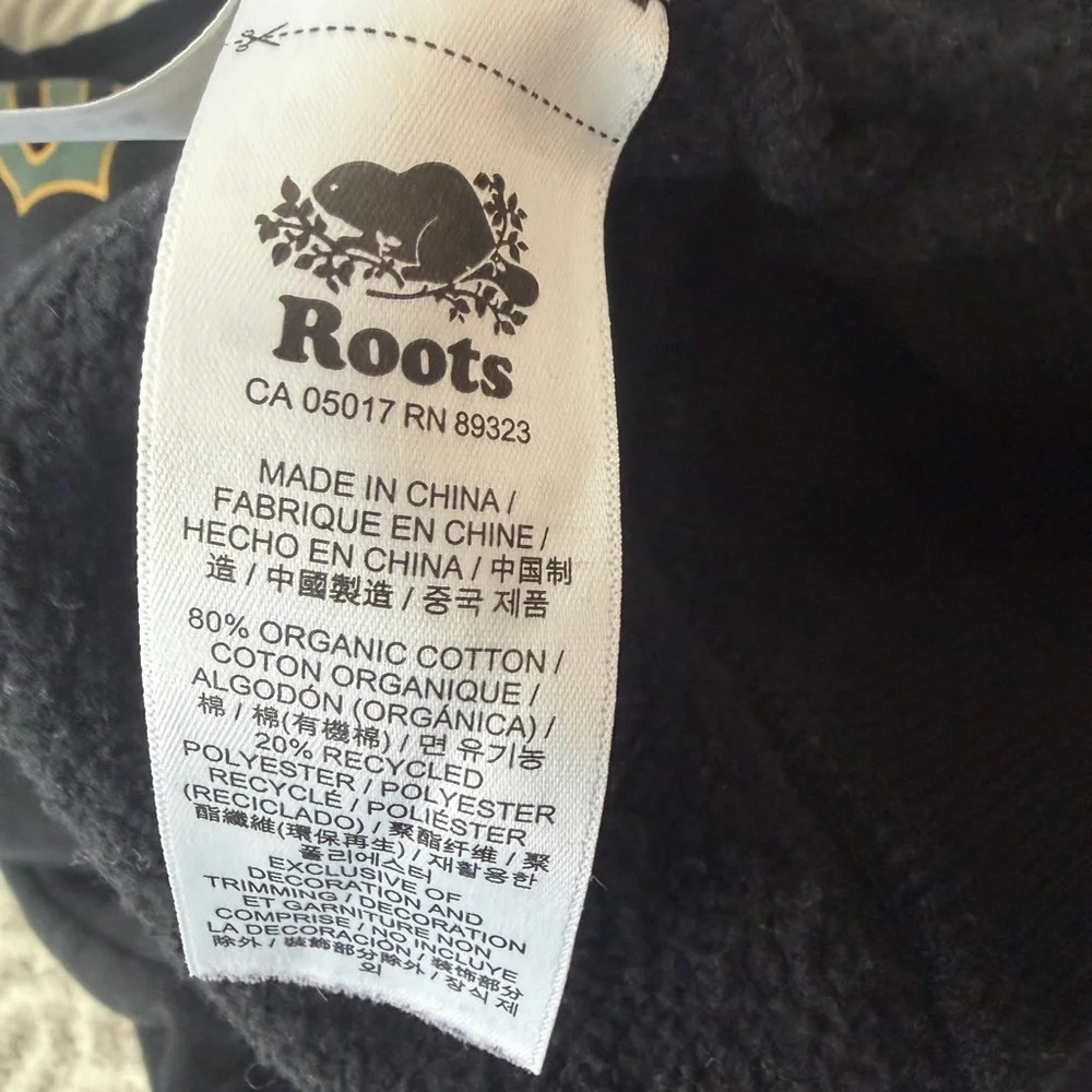 Roots X Wicked Crew‎ Sweatshirt Limited Edition Collection Kids Size XL